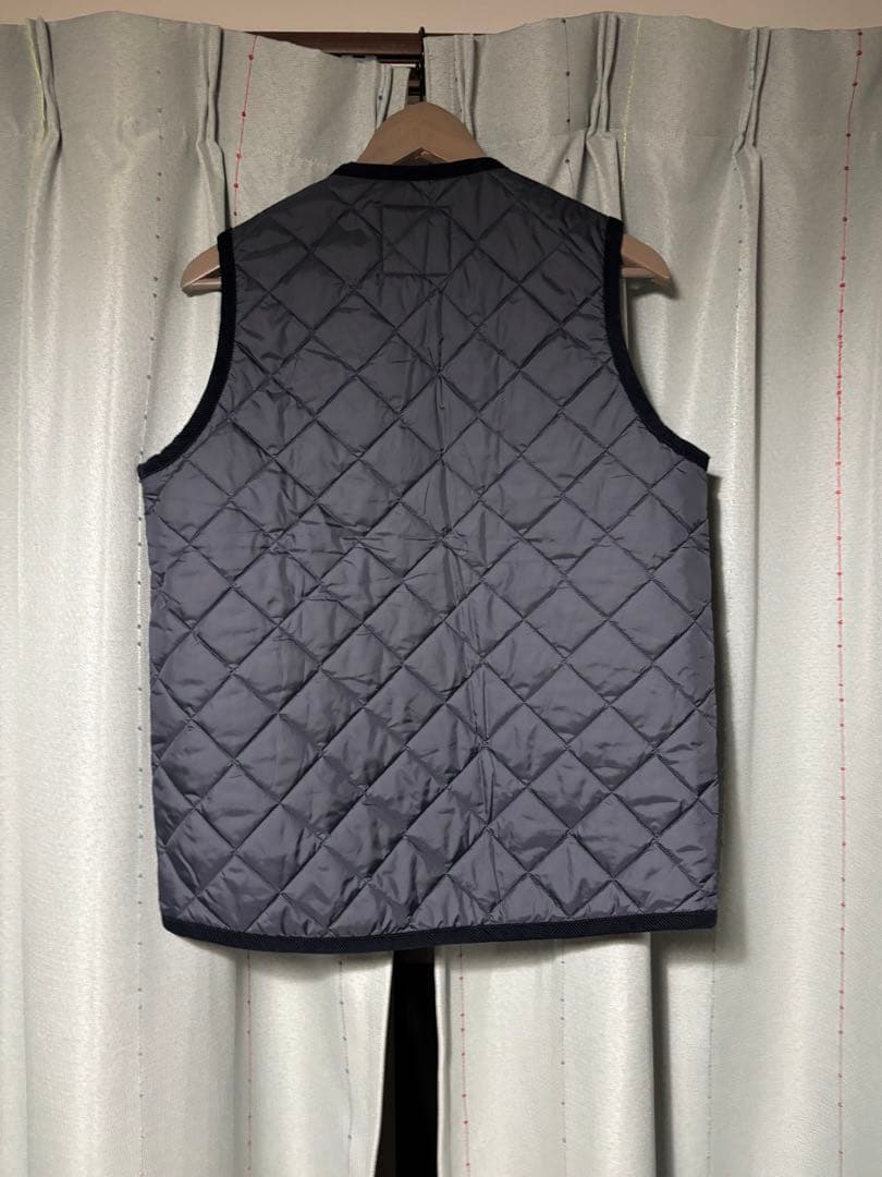 LAVENHAM ラベンハム メンズ ダウンベスト ネイビー　Sサイズ