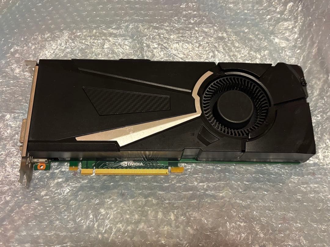 NVIDIA GTX1070 グラフィックボード 冷却ファン付き