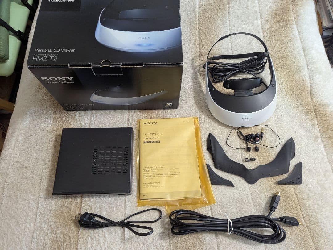 セール）SONY HMZ-T2 3D Viewerヘッドマウントディスプレイ