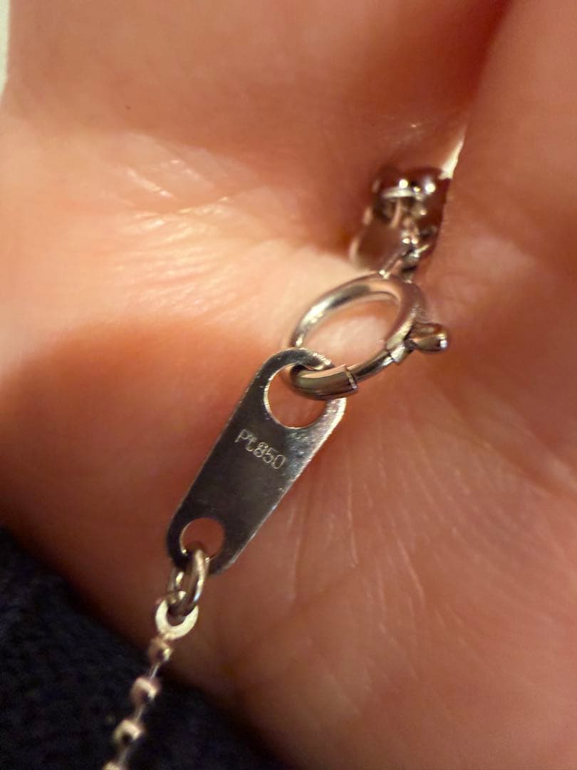 ゆーこ3.66g PT850 カットボールチェーン45cm 調整チェーン