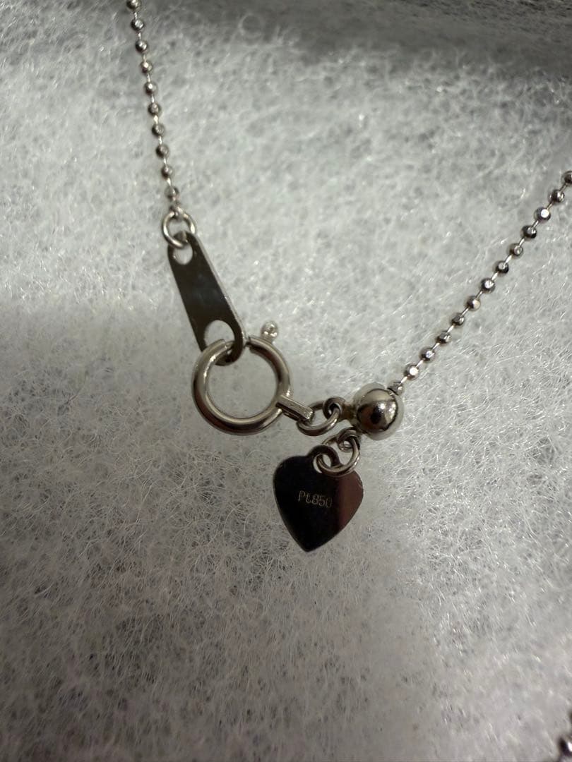 ゆーこ3.66g PT850 カットボールチェーン45cm 調整チェーン