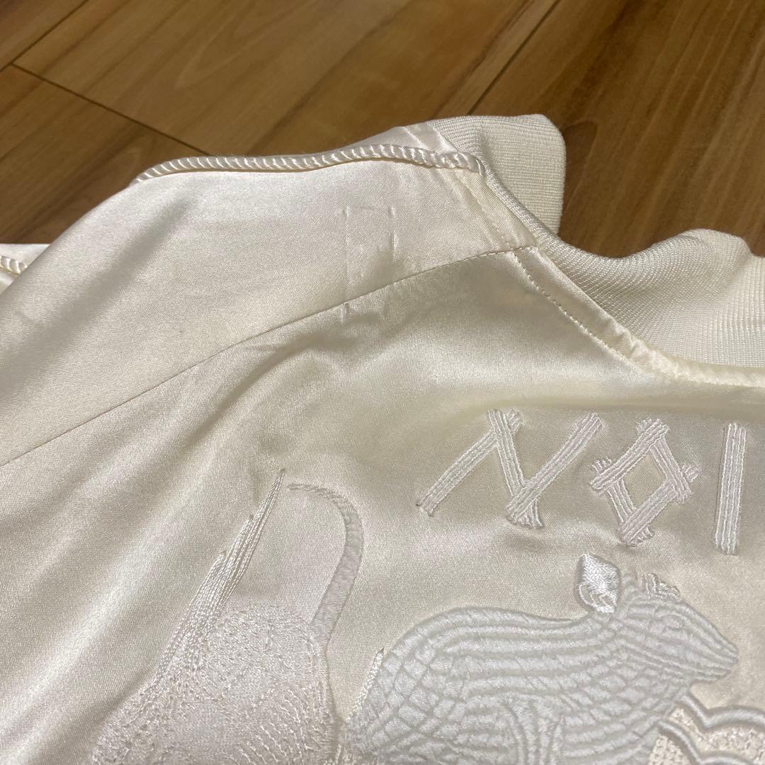 noir kei ninomiya シルクスカジャン　リバーシブル