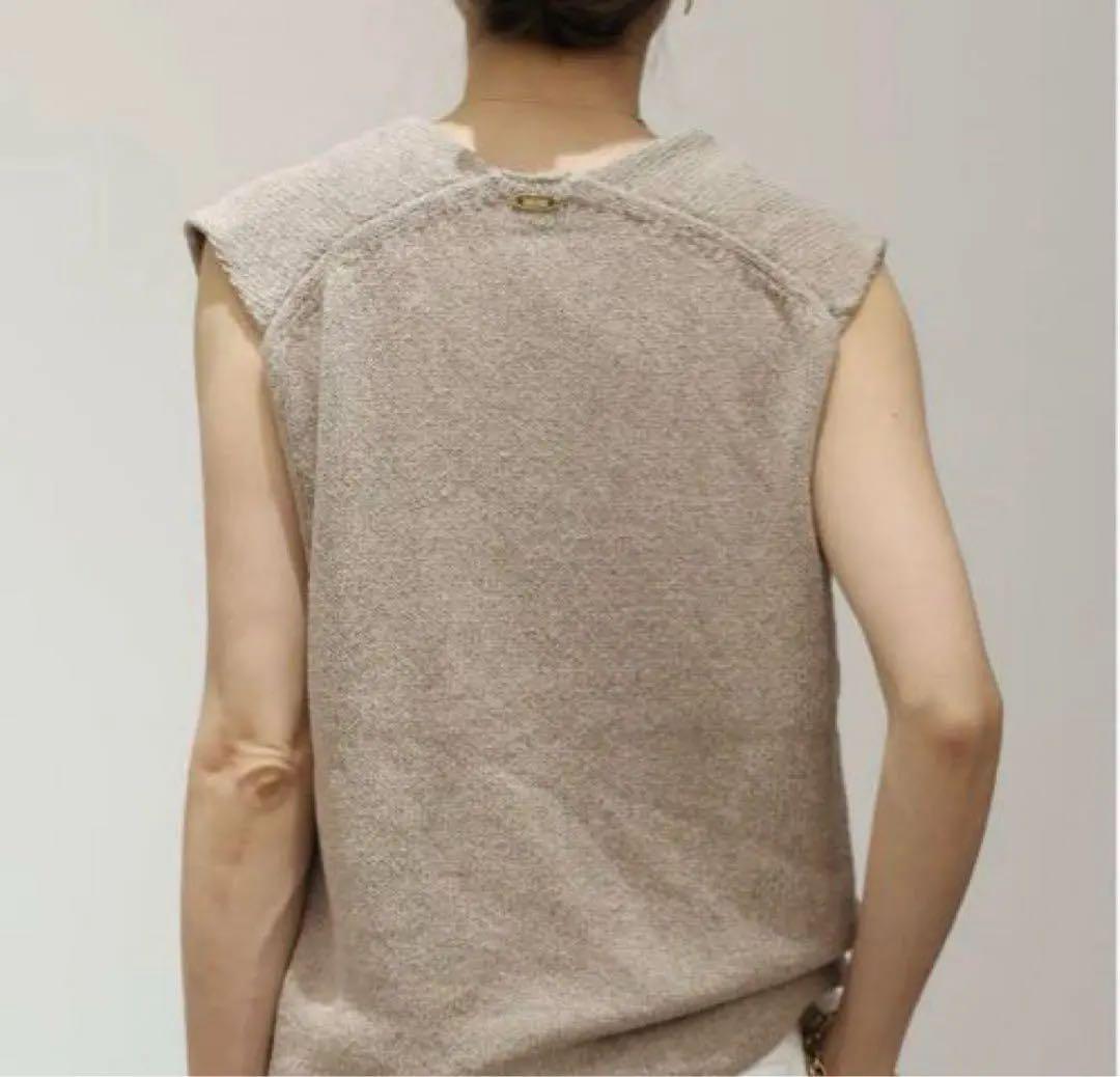 Deuxieme Classe Lily Linen Vネック ベスト