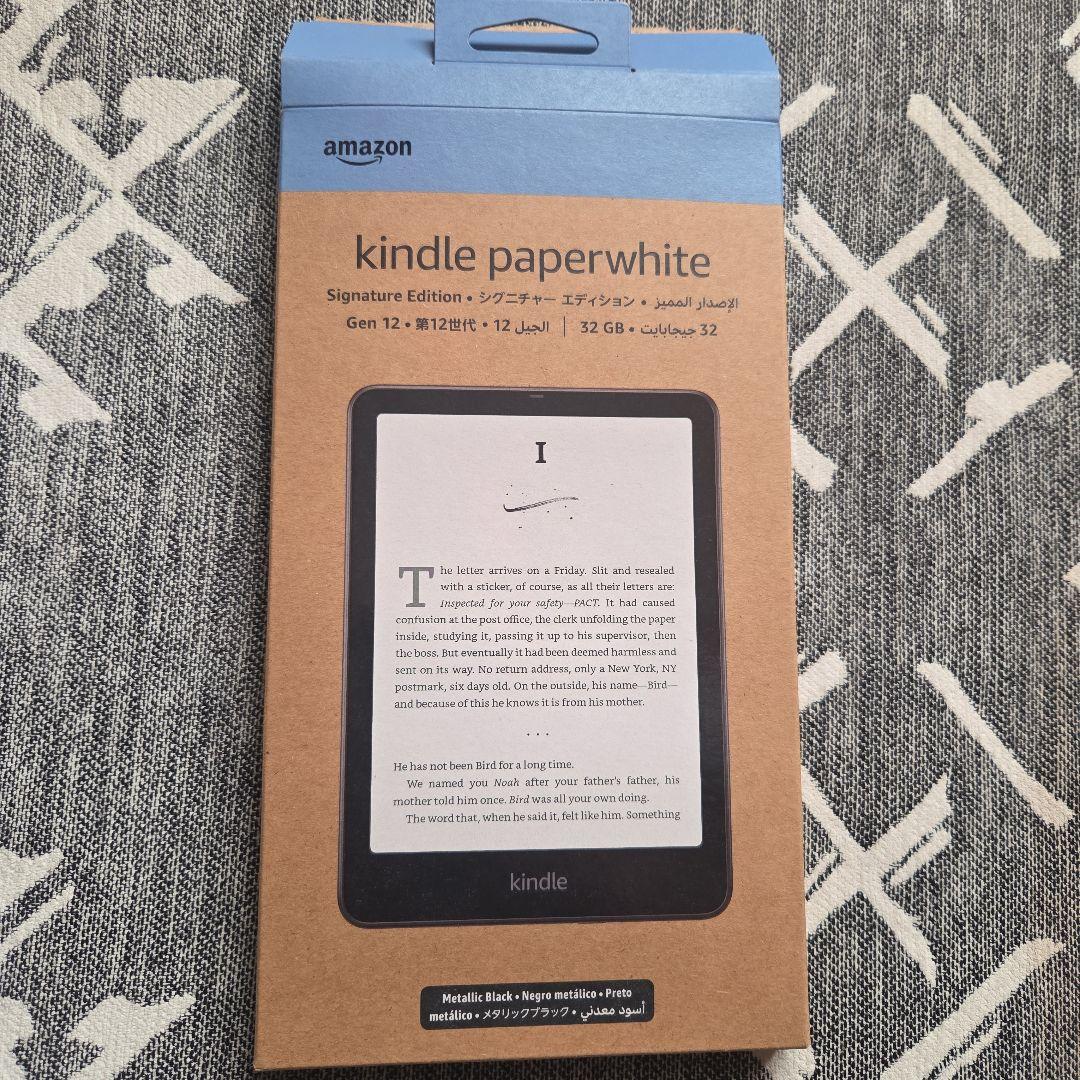 12世代32GB Kindle Paperwhite シグニチャーエディション