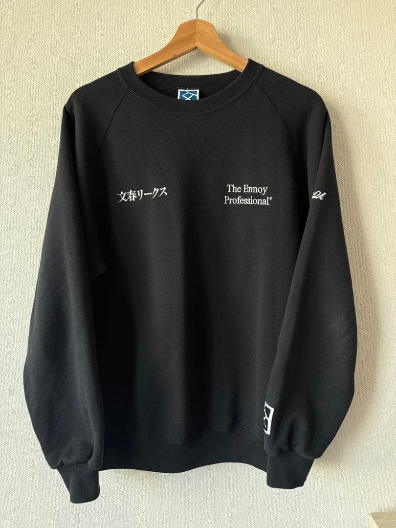 Mサイズ　ENNOY ×文春リークススウェット