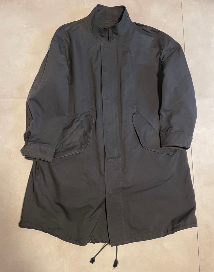 THE RERACS リラクス18AWロングモッズコート ライナー付3way黒