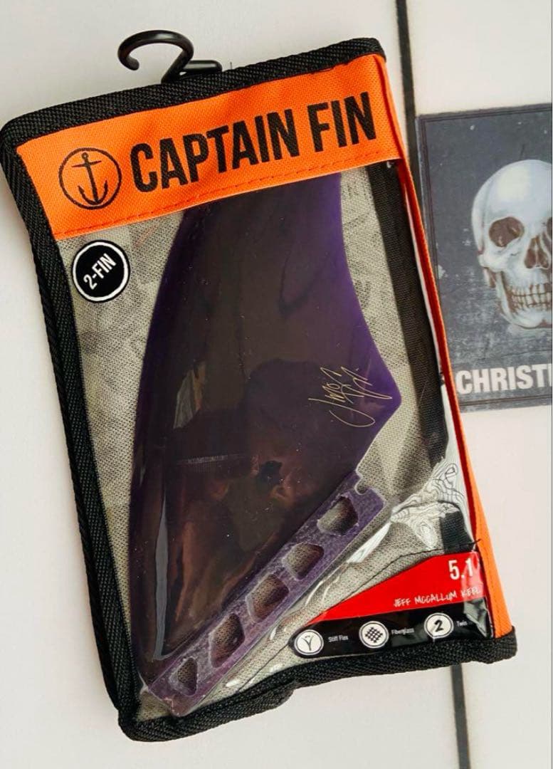 新品未使用 CAPTAIN FIN CO. JEFF MCCALLUM TWIN