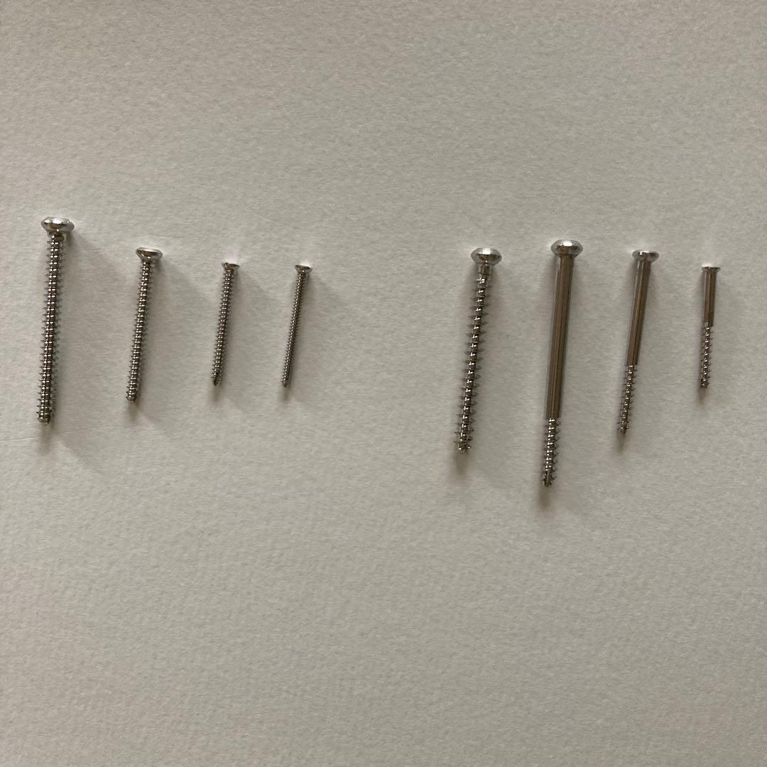 獣医専門　外科器具スクリューセット(総本数429本)