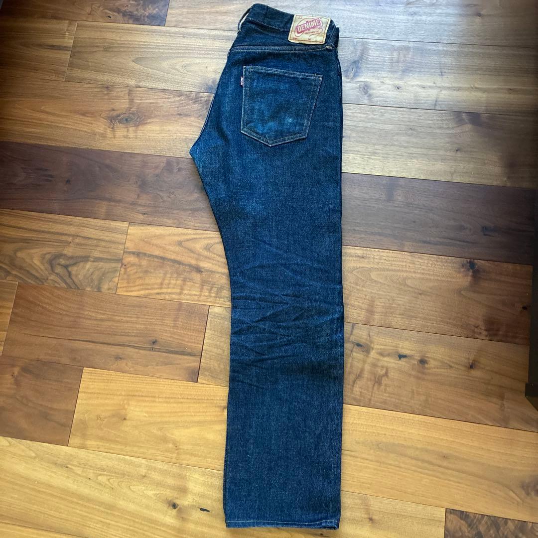 DENIME 32インチ ストレートデニム.