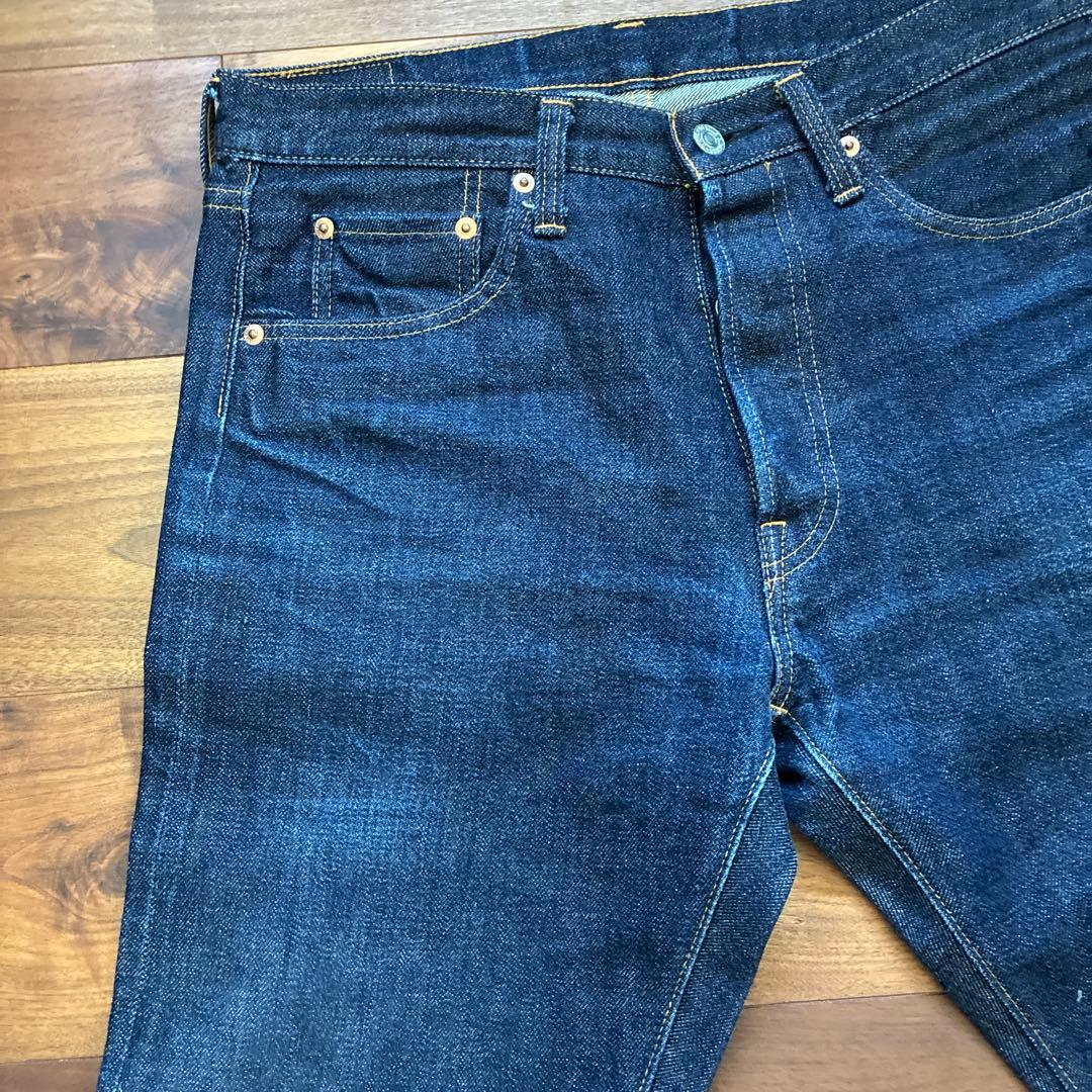 DENIME 32インチ ストレートデニム.