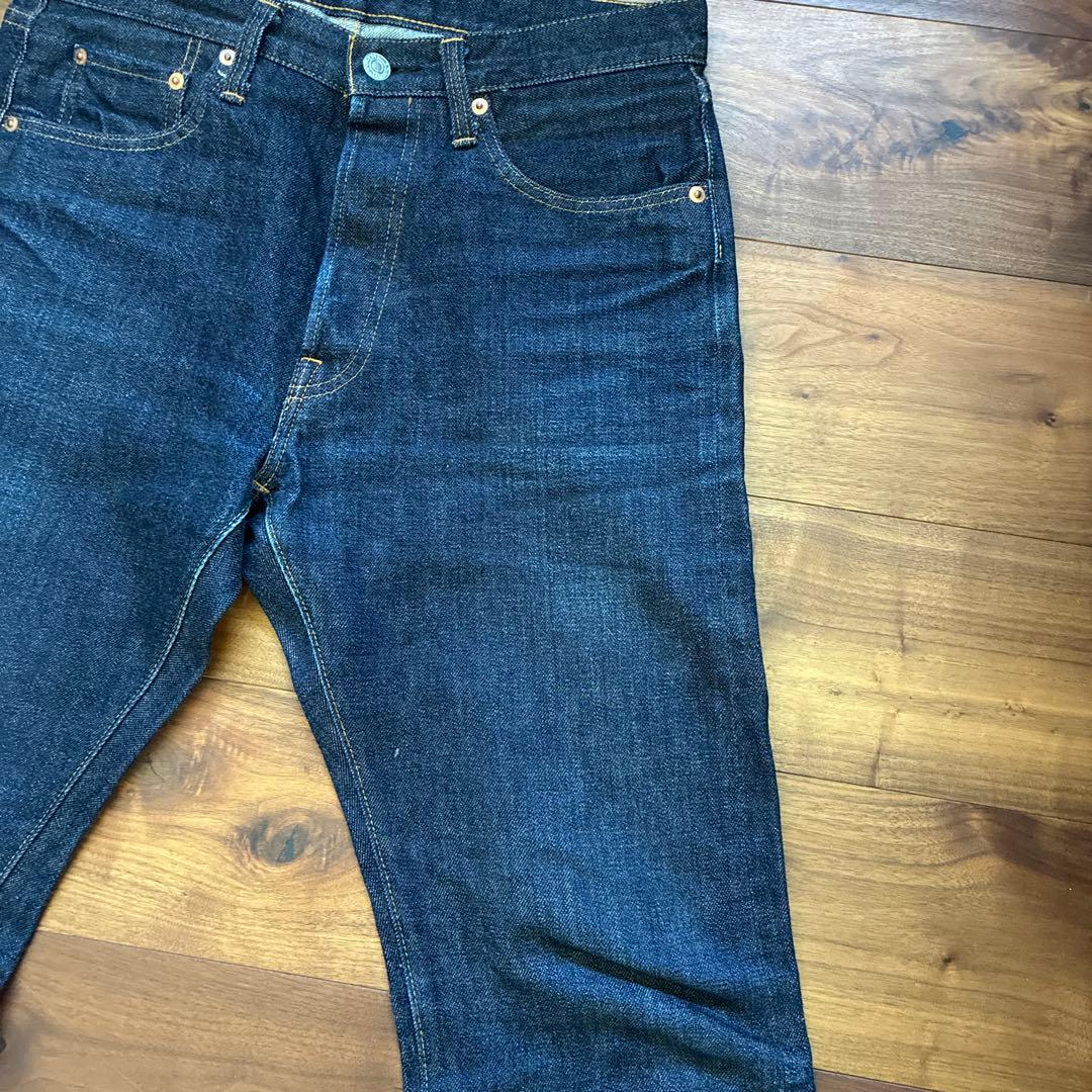 DENIME 32インチ ストレートデニム.