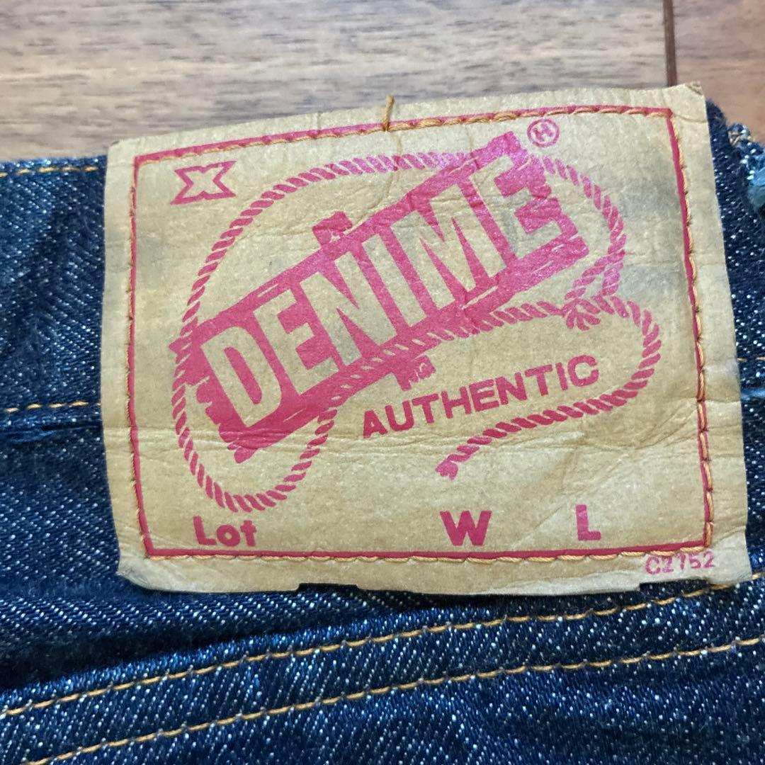 DENIME 32インチ ストレートデニム.