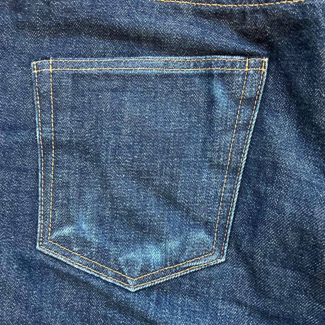 DENIME 32インチ ストレートデニム.