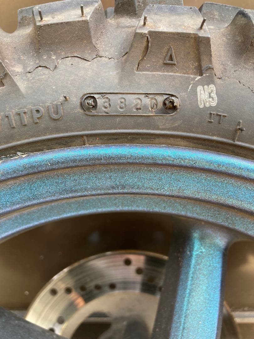 (*)様 ストリートマジック 純正 フロントホイール CA1LB 120/70-