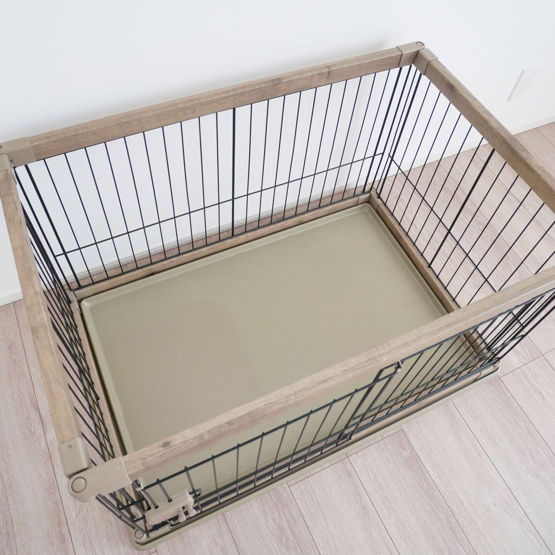 アイリスオーヤマ　ウッディサークル　木目調　PWSR-960L アッシュブラウン