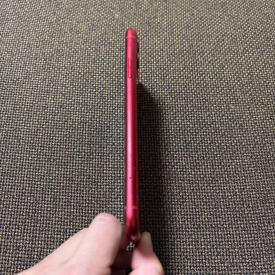 iPhone11 レッド 128GB ガラスフィルム付き