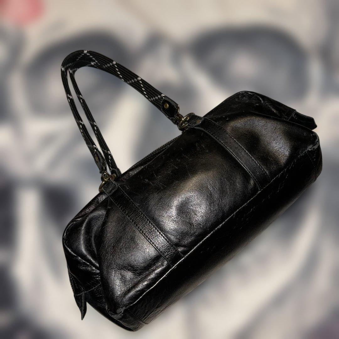 バッグ DIESEL leather handbag
