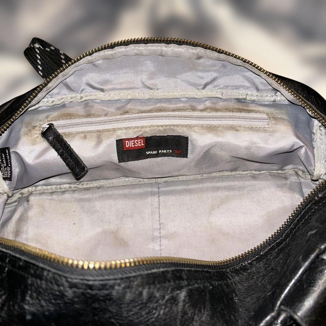 バッグ DIESEL leather handbag