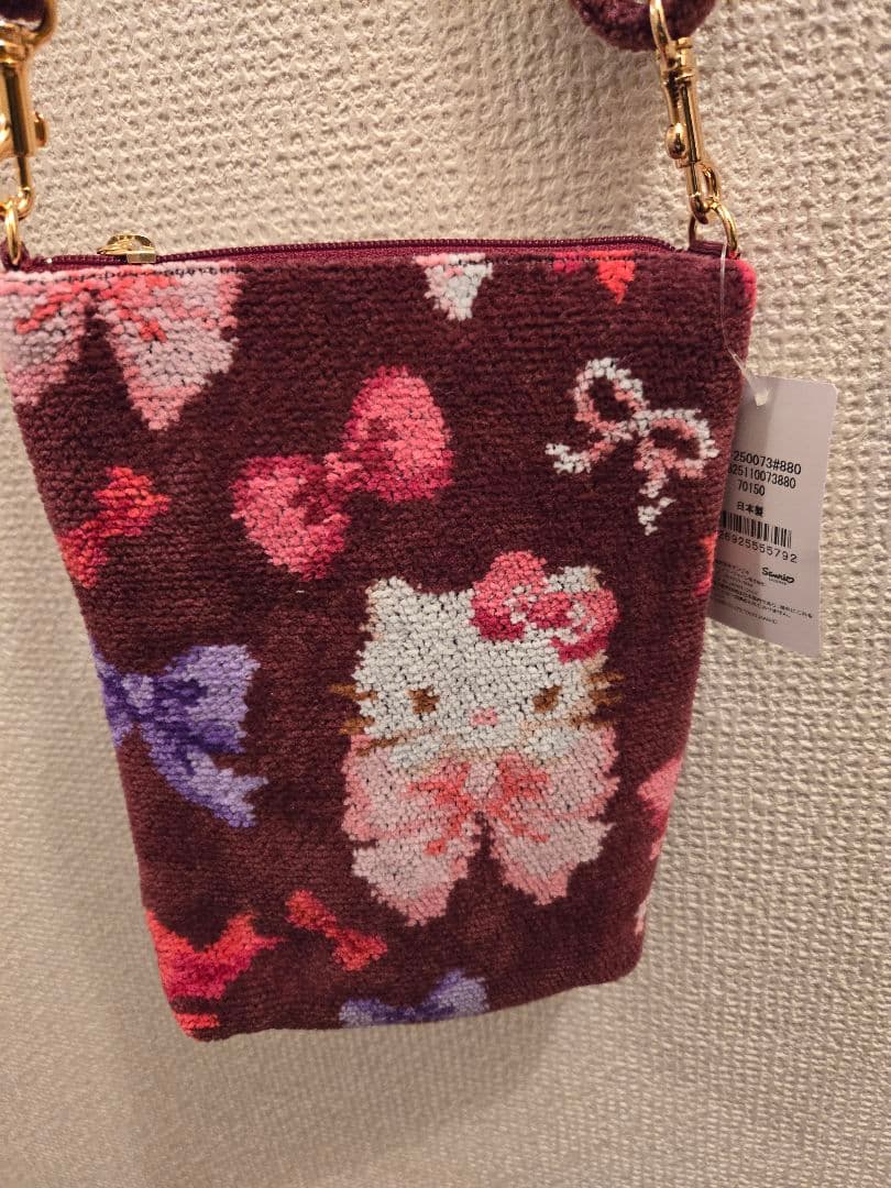 1*送様 FEILER ハローキティ ショルダーバッグ