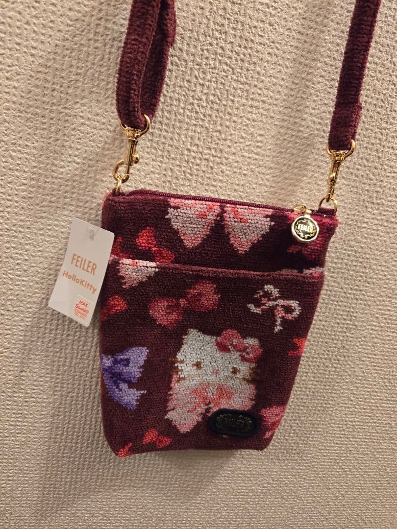 1*送様 FEILER ハローキティ ショルダーバッグ