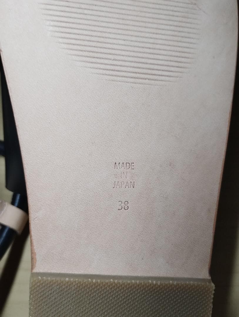 någonstans サンダル アシンメトリー 38 ブラック ナゴンスタンス