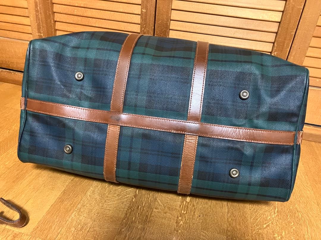 Polo Ralph Lauren ボストンバッグ ブラックウォッチ柄