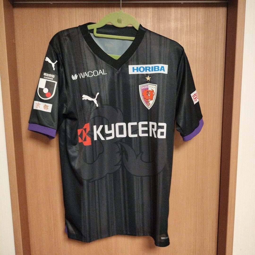 京都サンガFC サッカーシャツ PUMA 黒