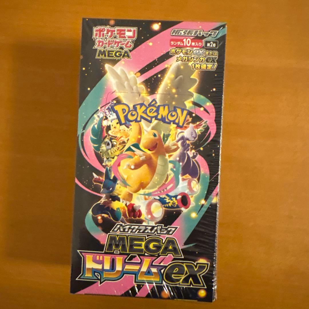 ポケモンカードゲーム　MEGA ドリームex BOX シュリンク付き