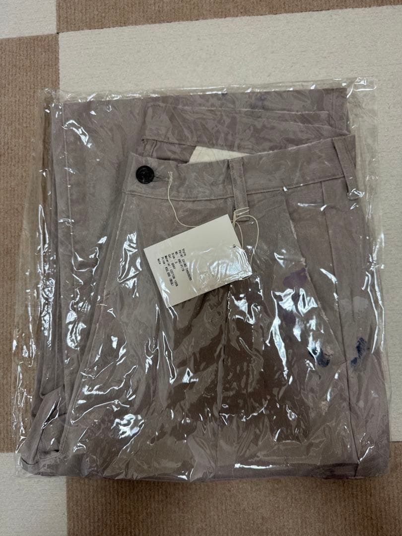 新品未使用 定価33,000円 アンセルム PAINT CHINO サイズ3