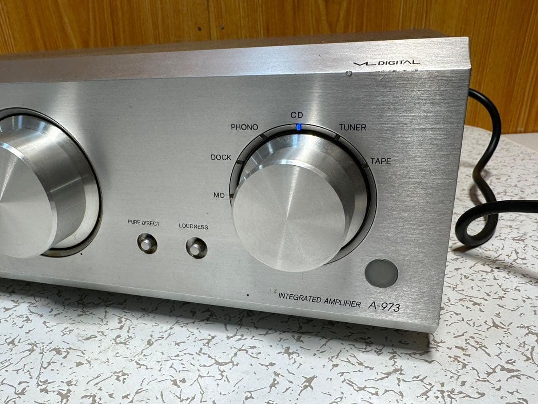 ONKYO A-973 シルバーアンプ オンキヨー