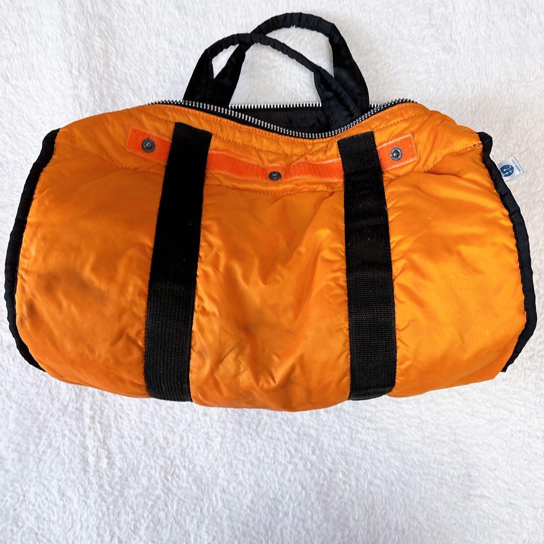 PORTER タンカー　2way ダッフル　ドラム　ボストンバッグ　裏地汚れ有