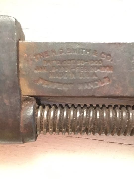 アンティーク 工具 120年前製造 ヘンリースミス パーフェクトハンドル