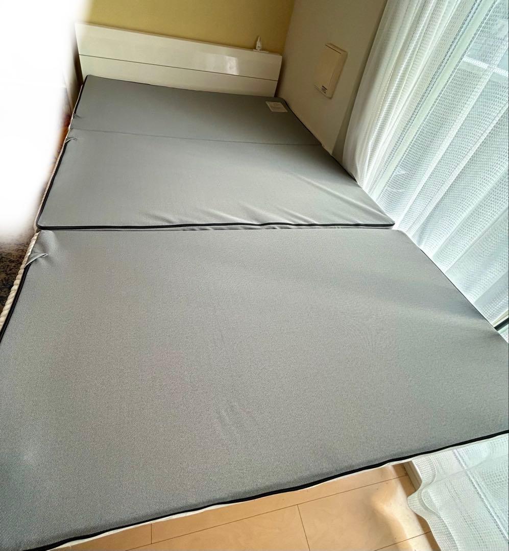 テンピュール Tempur折りたたみマットレス　8cm セミダブル 定価11万円