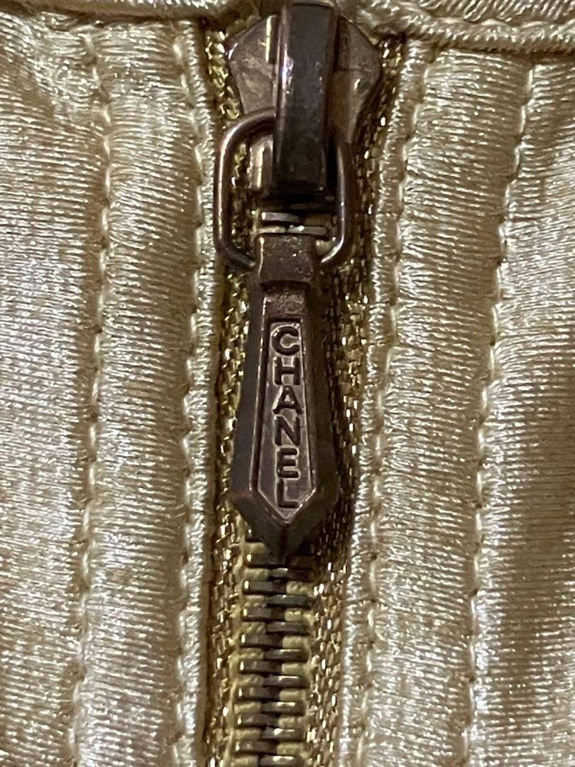 CHANEL ゴールド クロップドジャケット S