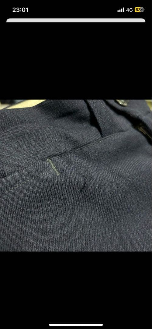 50s ウールギャバジン　スラックス