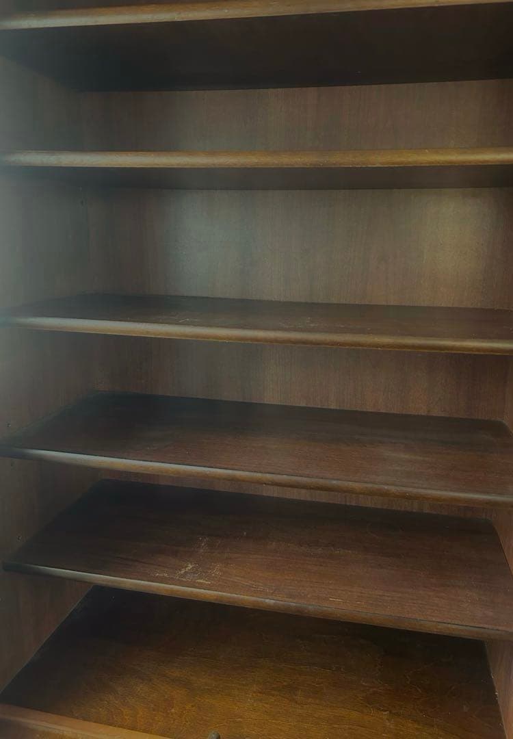 本日　食器棚 木製 アンティーク家具　販売価格 2900円