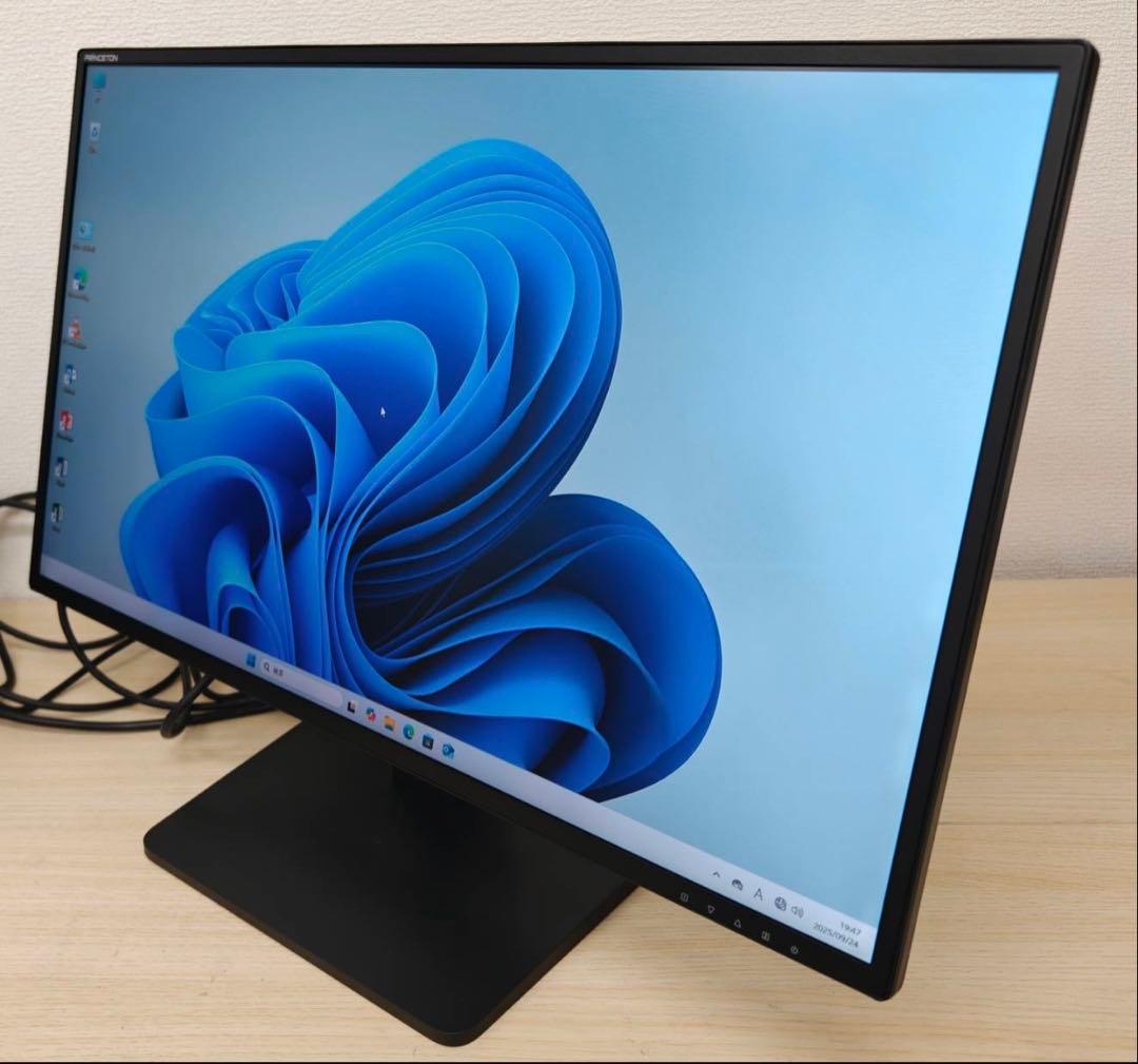 プリンストン　PTFBLT-27W 27インチ液晶モニタ　フルHD HDMI