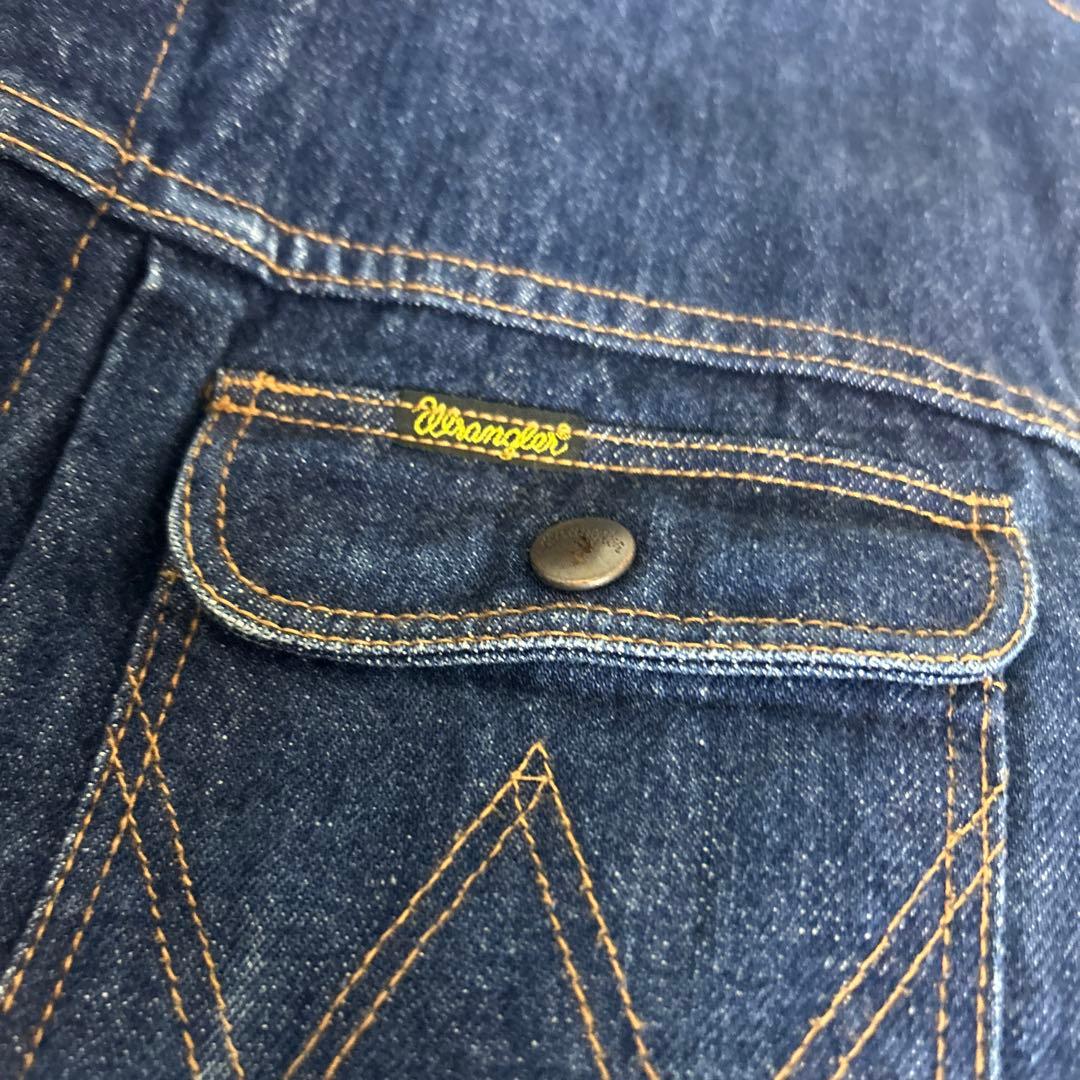 【美品】ラングラー 111MJ デニムジャケット　日本製　Lサイズ