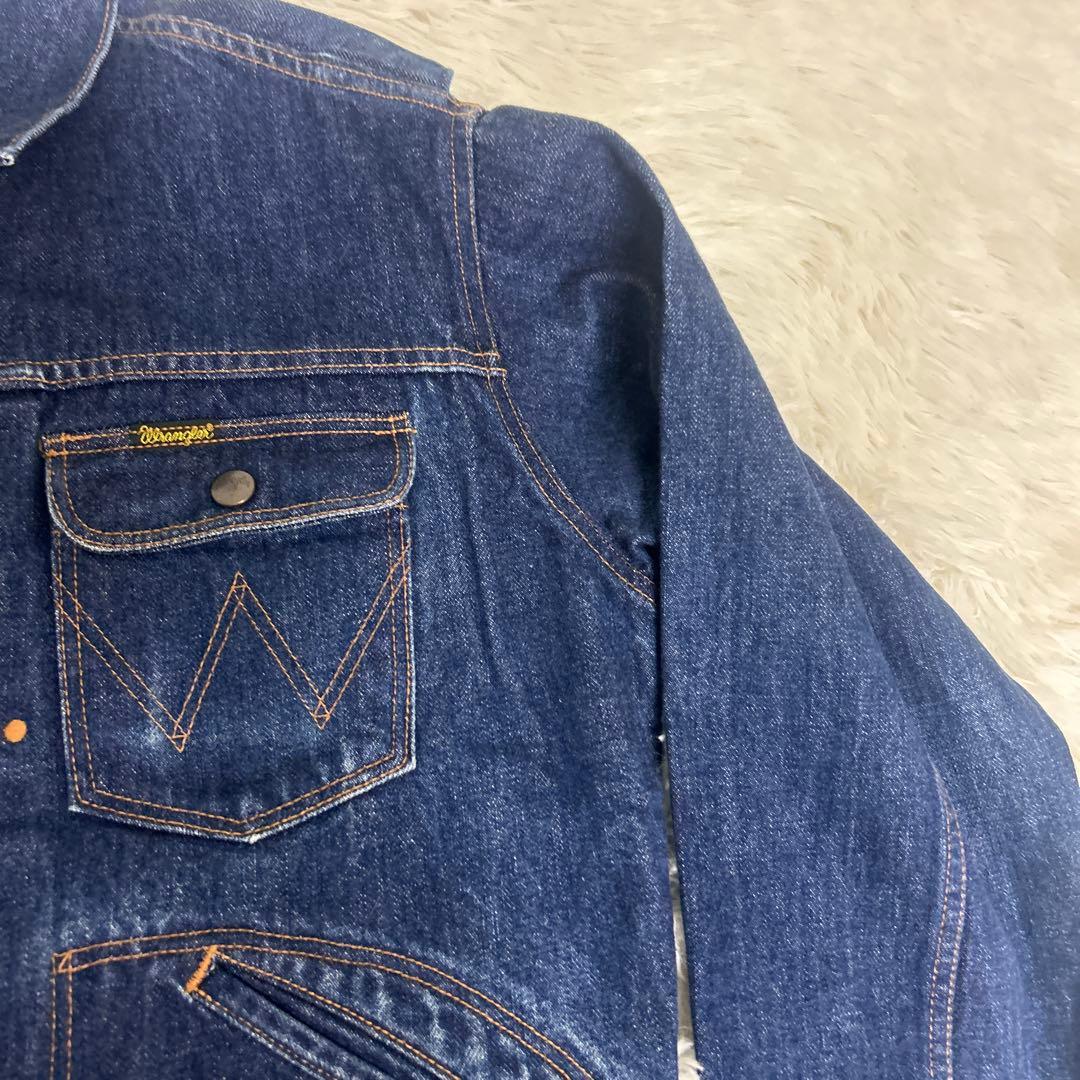 【美品】ラングラー 111MJ デニムジャケット　日本製　Lサイズ