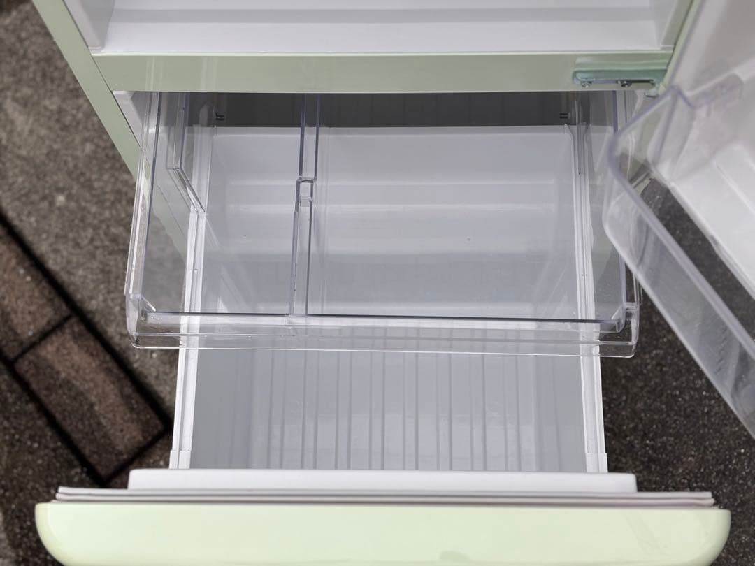 【2020年製】エディオン ノンフロン冷凍冷蔵庫 ANG-RE151-A（G）