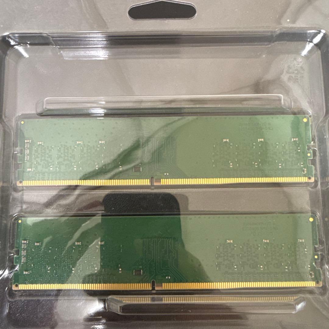 Crucial DDR4-2666 メモリ32GB（16GB×2）