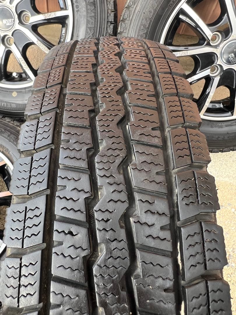 国産　2024年製　スタッドレス　145/80R12 4本　キャリー　ハイゼット