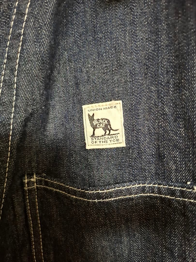 TCB　ブラックキャット　カバーオール　38