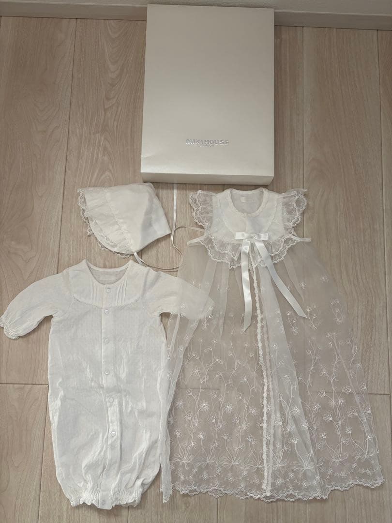 ミキハウス　セレモニードレスセット 50-60cm