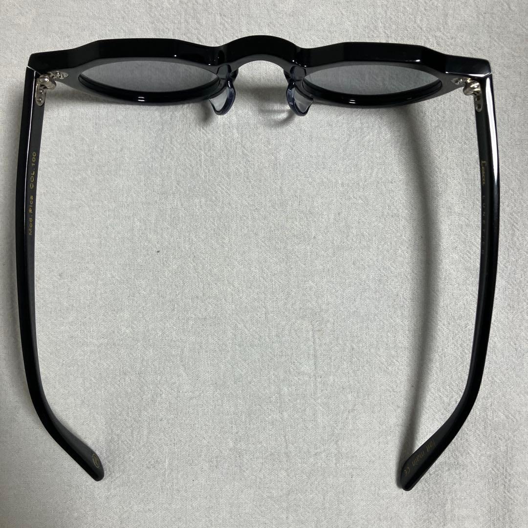 レスカ/ピカ ブラック44□26 度なしグレー調光レンズ【ノーズパッドカスタム】