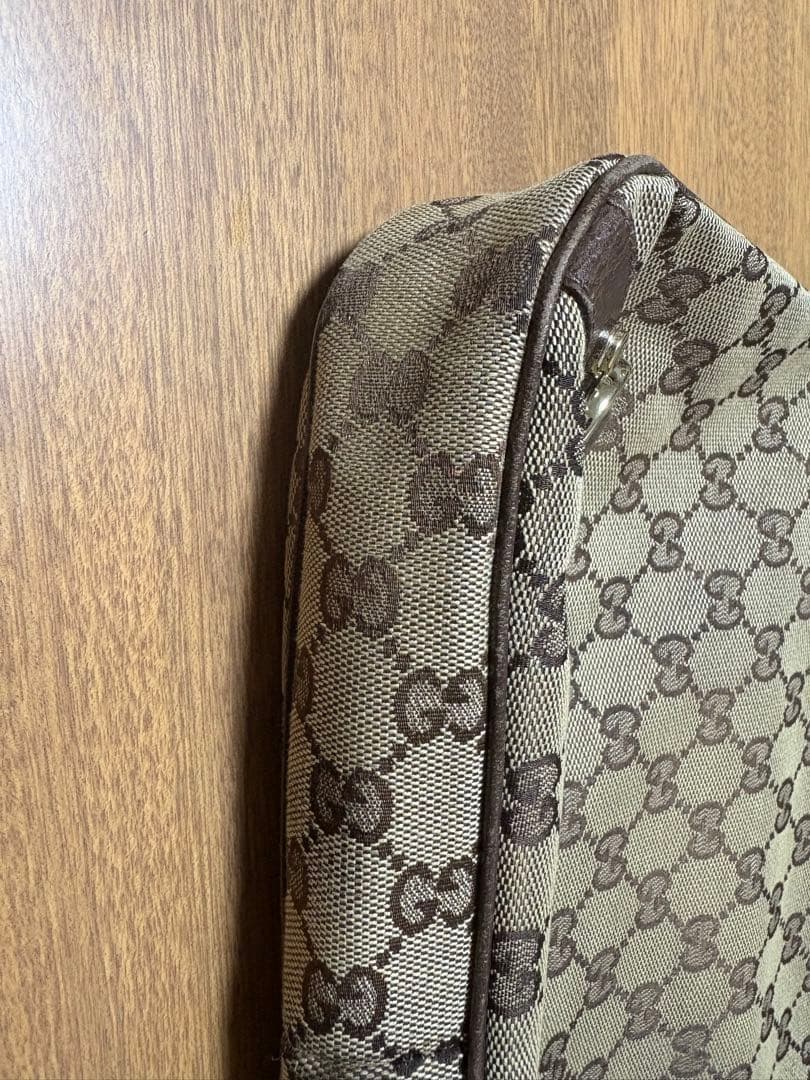 正規品GUCCI 130738 アピー GGキャンバス ハンドバッグ