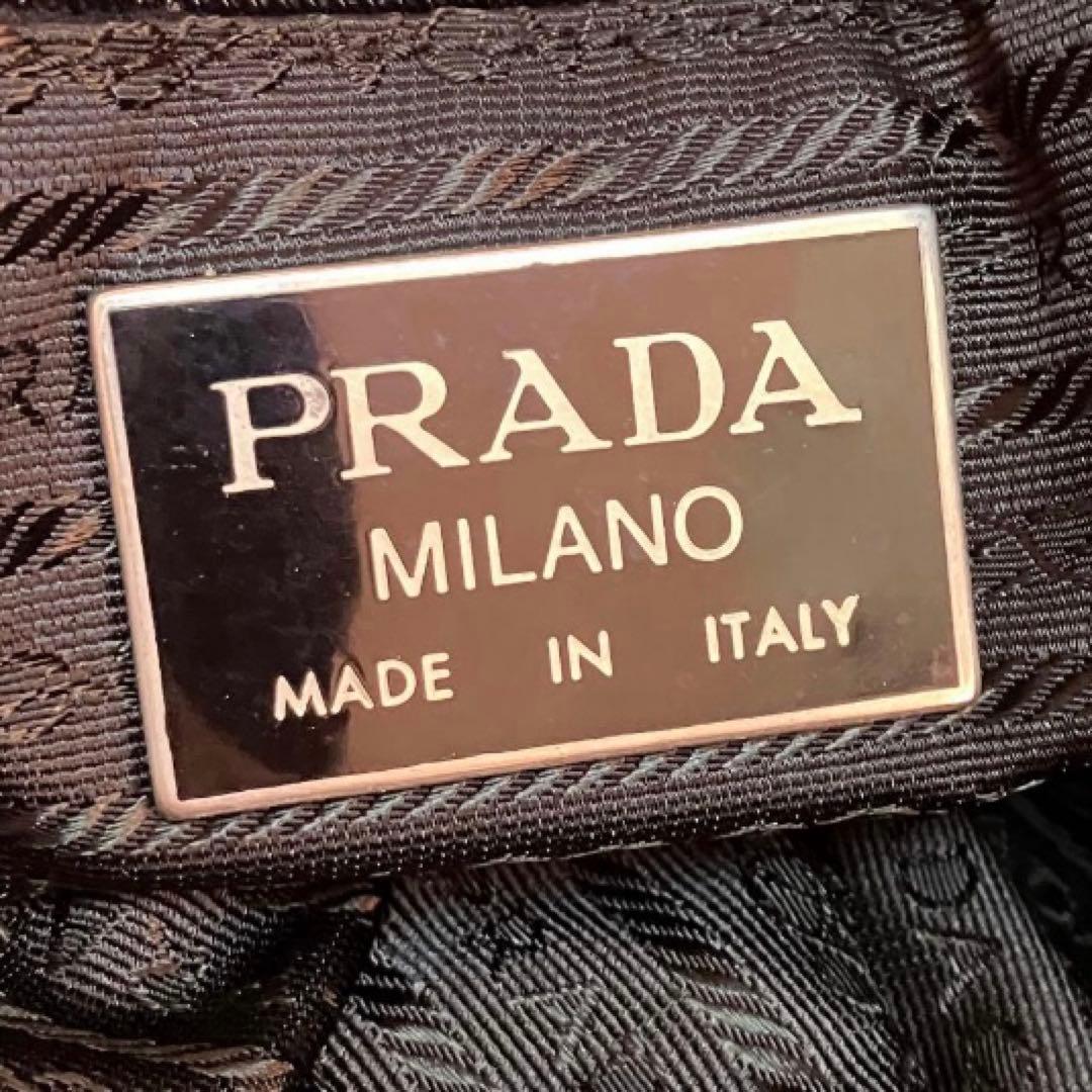 PRADA 三角ロゴプレート　ナイロン　2way ボストンバッグ　旅行鞄　プラダ