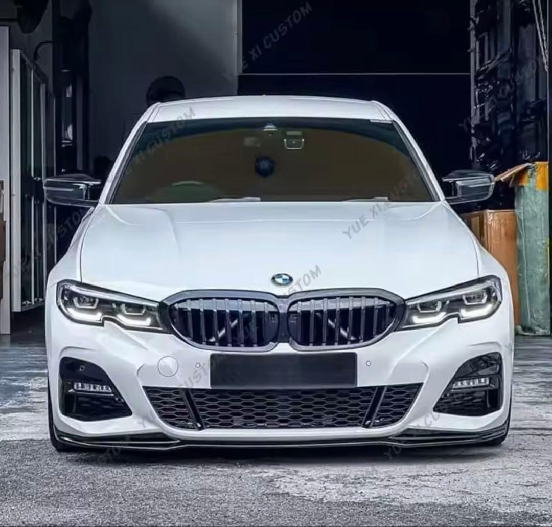 【新品！】 G20 G21 フロントリップスポイラー グロスブラック！