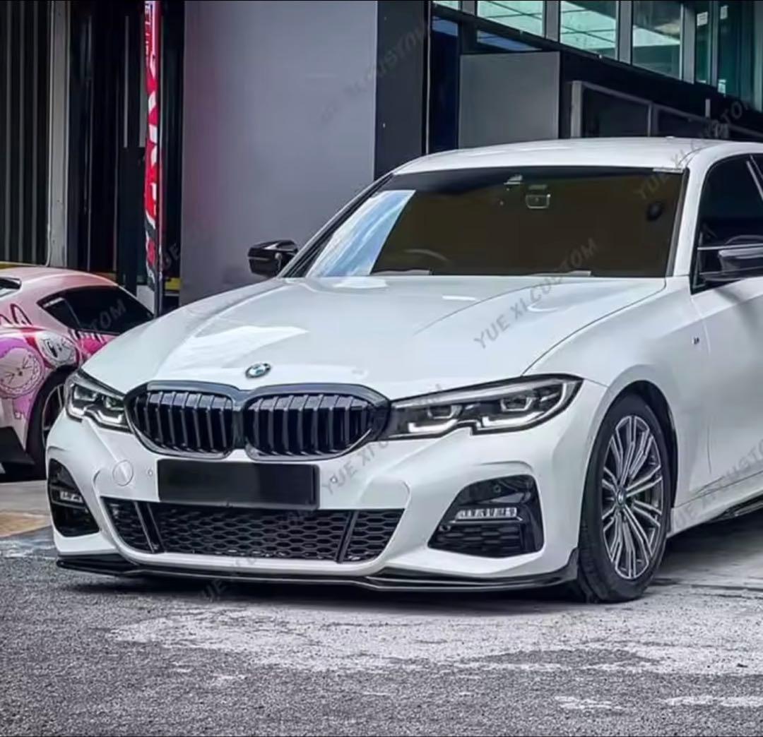 【新品！】 G20 G21 フロントリップスポイラー グロスブラック！