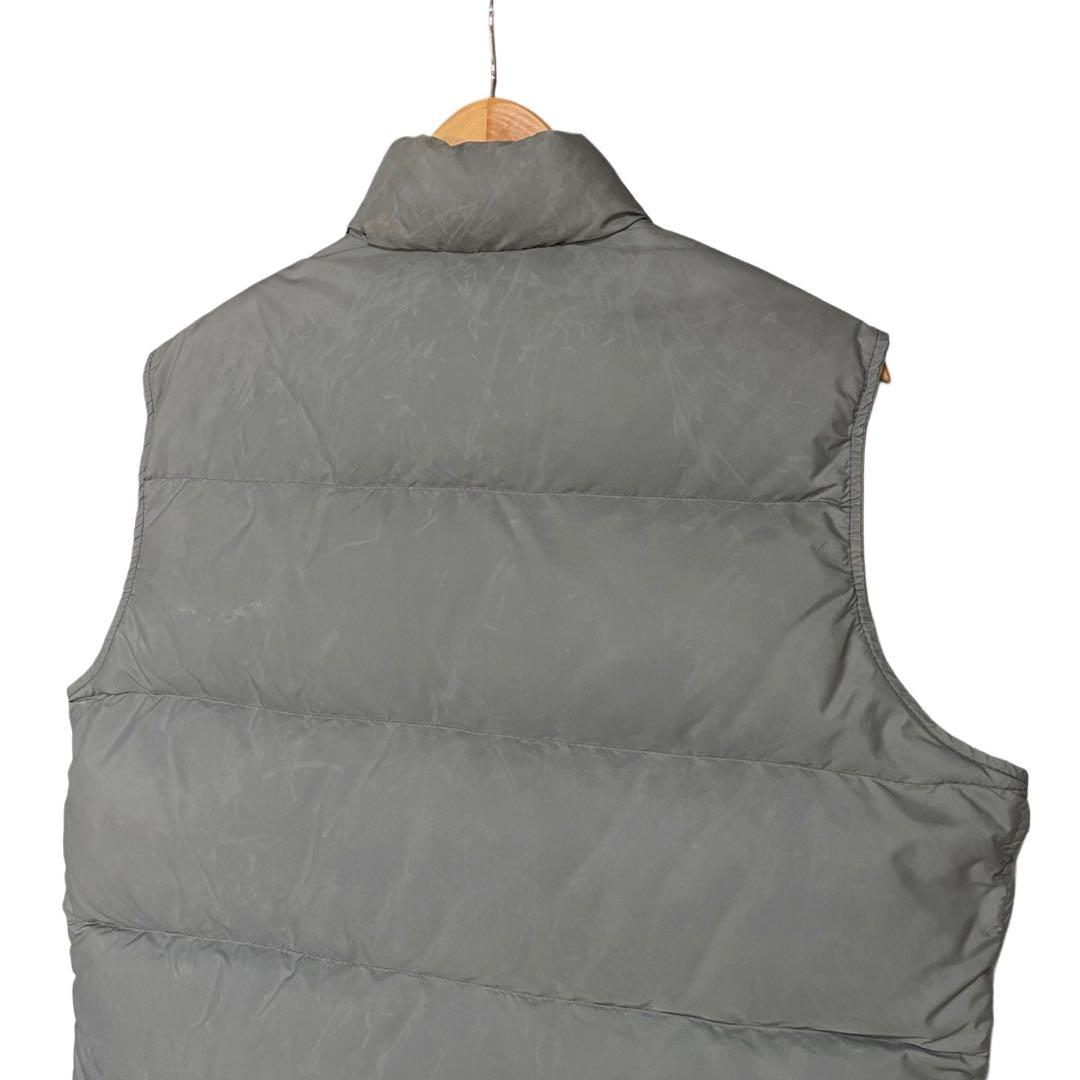 80’s L.L.Bean ダウンベスト 縦型ポケット 希少カラー グレー
